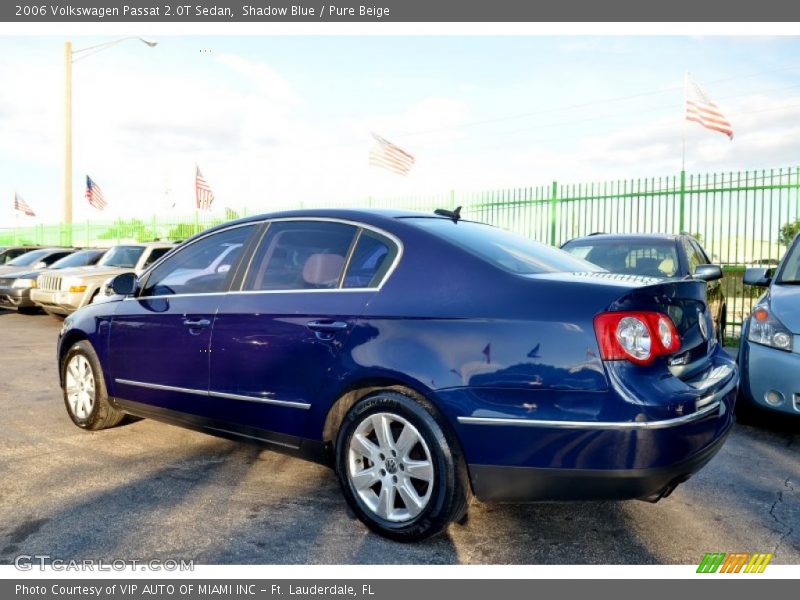 Shadow Blue / Pure Beige 2006 Volkswagen Passat 2.0T Sedan