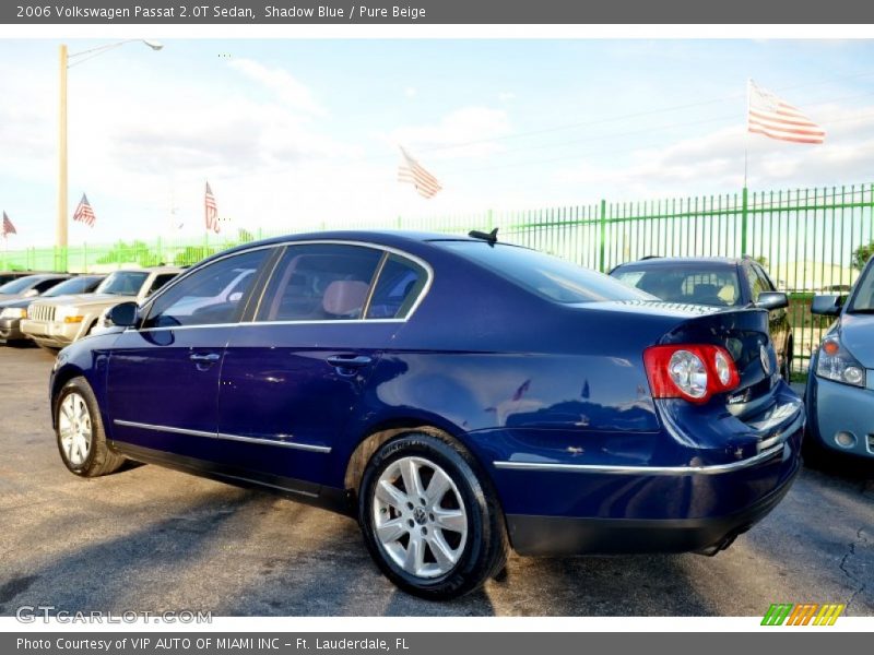 Shadow Blue / Pure Beige 2006 Volkswagen Passat 2.0T Sedan