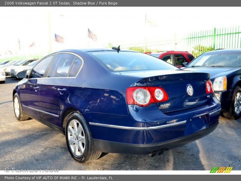 Shadow Blue / Pure Beige 2006 Volkswagen Passat 2.0T Sedan