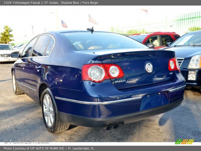 Shadow Blue / Pure Beige 2006 Volkswagen Passat 2.0T Sedan