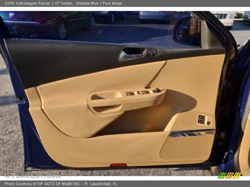 Shadow Blue / Pure Beige 2006 Volkswagen Passat 2.0T Sedan