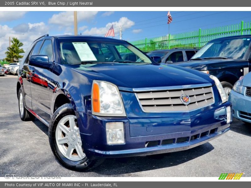 Blue Chip / Light Neutral 2005 Cadillac SRX V6