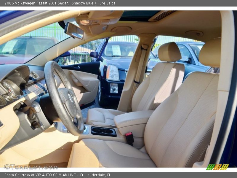 Shadow Blue / Pure Beige 2006 Volkswagen Passat 2.0T Sedan