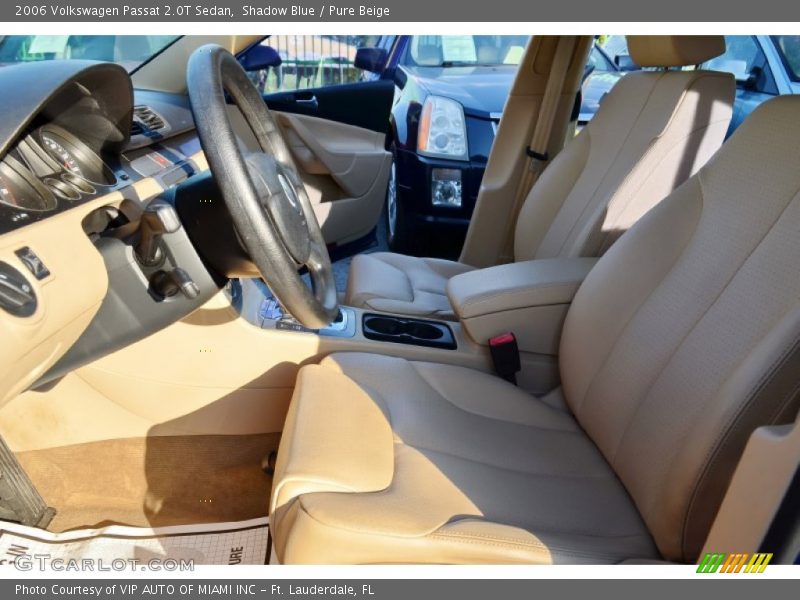 Shadow Blue / Pure Beige 2006 Volkswagen Passat 2.0T Sedan