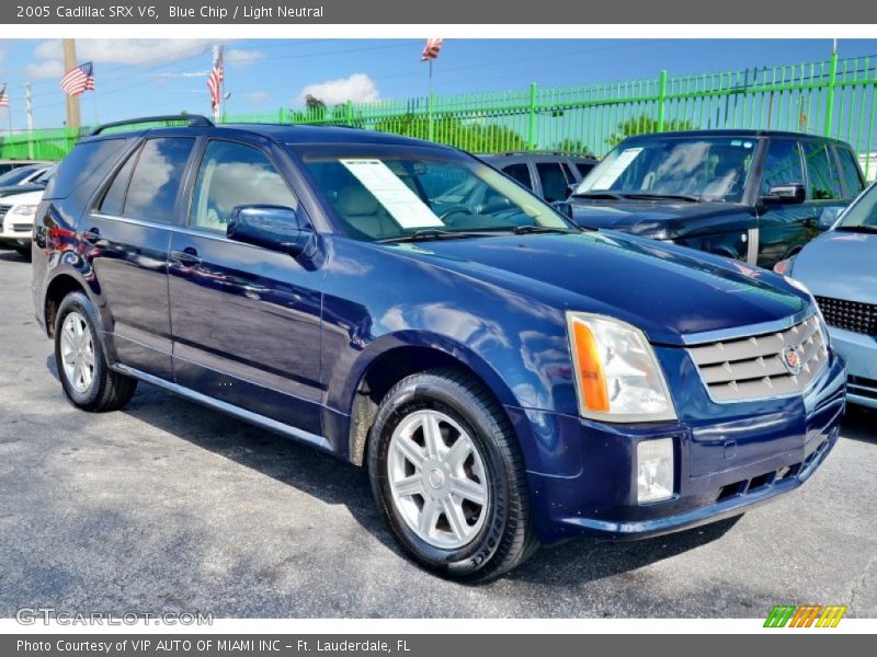 Blue Chip / Light Neutral 2005 Cadillac SRX V6