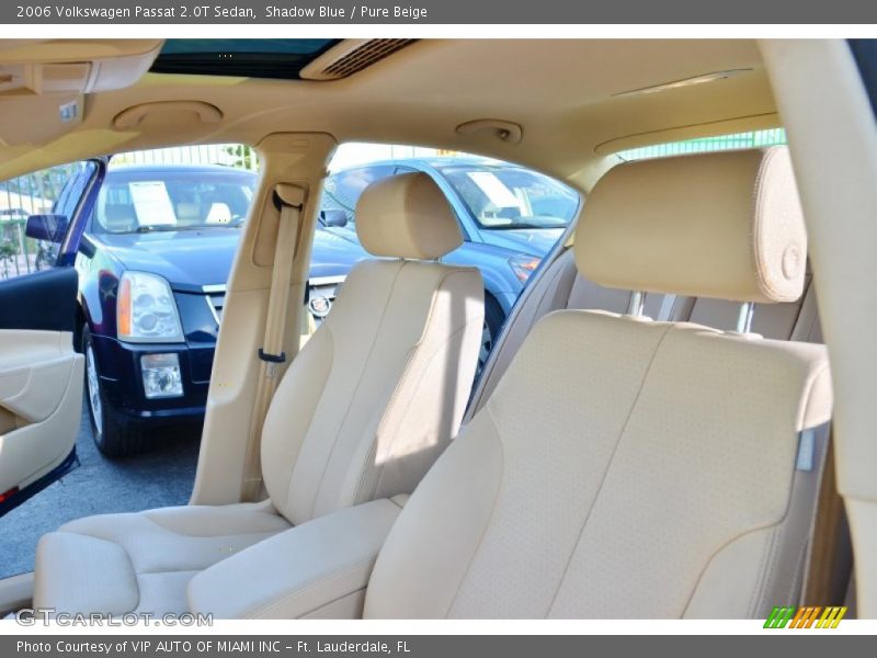 Shadow Blue / Pure Beige 2006 Volkswagen Passat 2.0T Sedan