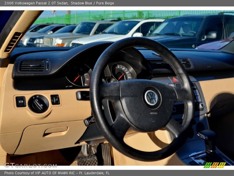 Shadow Blue / Pure Beige 2006 Volkswagen Passat 2.0T Sedan