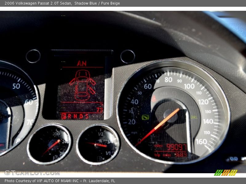 Shadow Blue / Pure Beige 2006 Volkswagen Passat 2.0T Sedan