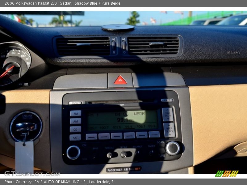 Shadow Blue / Pure Beige 2006 Volkswagen Passat 2.0T Sedan