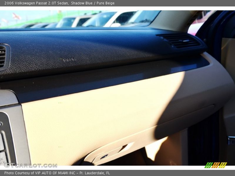 Shadow Blue / Pure Beige 2006 Volkswagen Passat 2.0T Sedan
