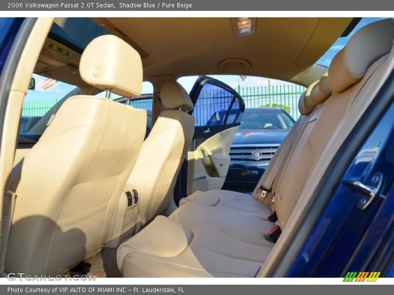 Shadow Blue / Pure Beige 2006 Volkswagen Passat 2.0T Sedan