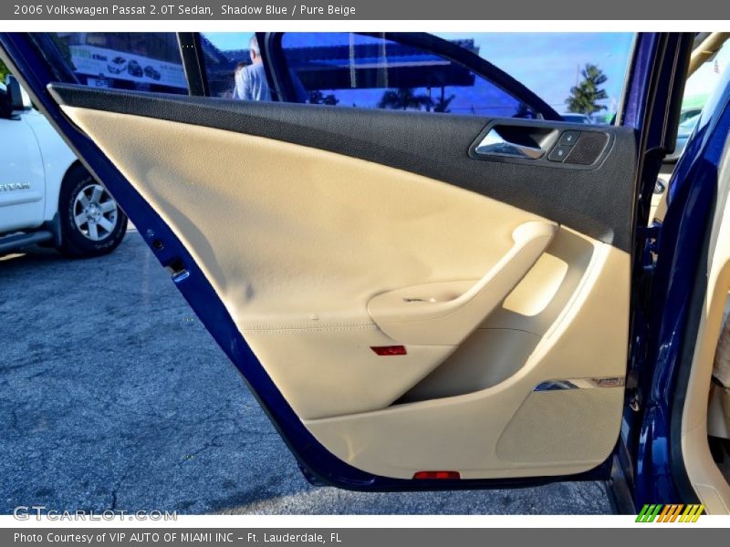Shadow Blue / Pure Beige 2006 Volkswagen Passat 2.0T Sedan