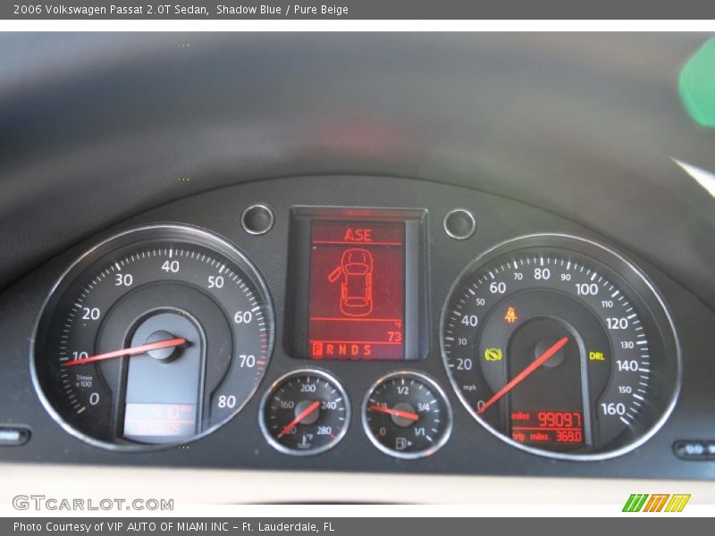 Shadow Blue / Pure Beige 2006 Volkswagen Passat 2.0T Sedan