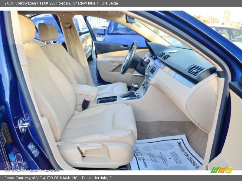 Shadow Blue / Pure Beige 2006 Volkswagen Passat 2.0T Sedan