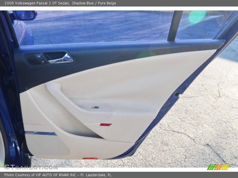 Shadow Blue / Pure Beige 2006 Volkswagen Passat 2.0T Sedan