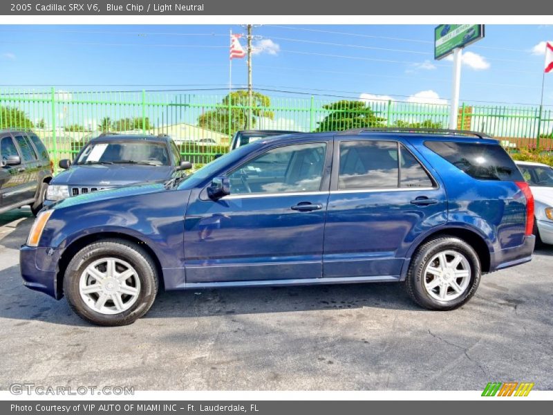 Blue Chip / Light Neutral 2005 Cadillac SRX V6