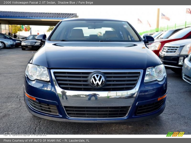 Shadow Blue / Pure Beige 2006 Volkswagen Passat 2.0T Sedan