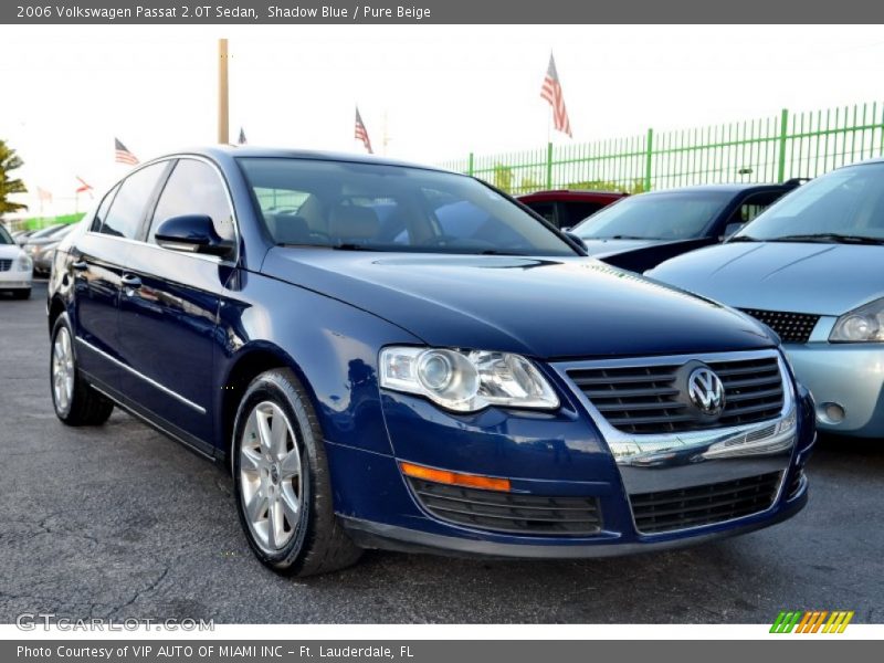 Shadow Blue / Pure Beige 2006 Volkswagen Passat 2.0T Sedan