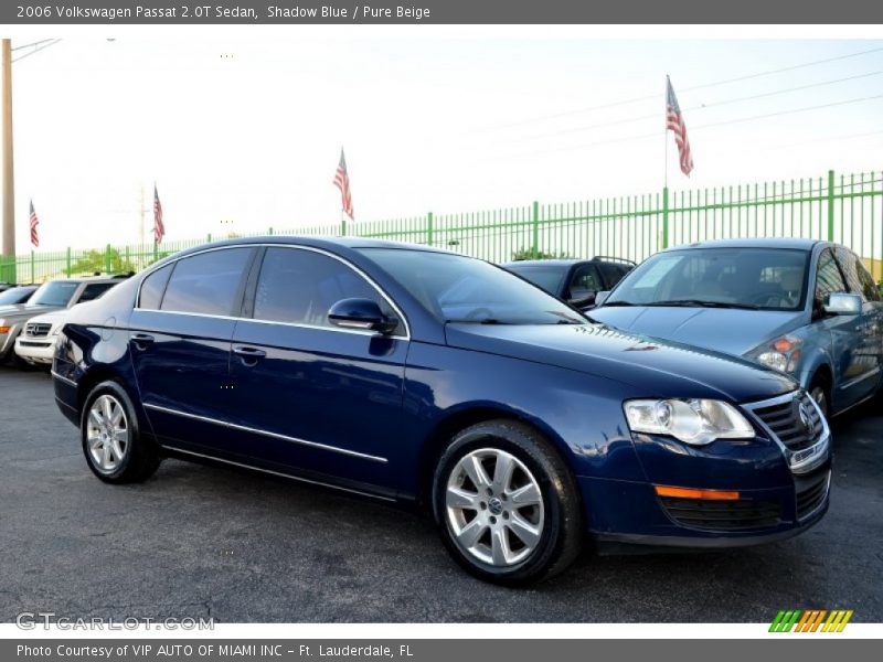 Shadow Blue / Pure Beige 2006 Volkswagen Passat 2.0T Sedan