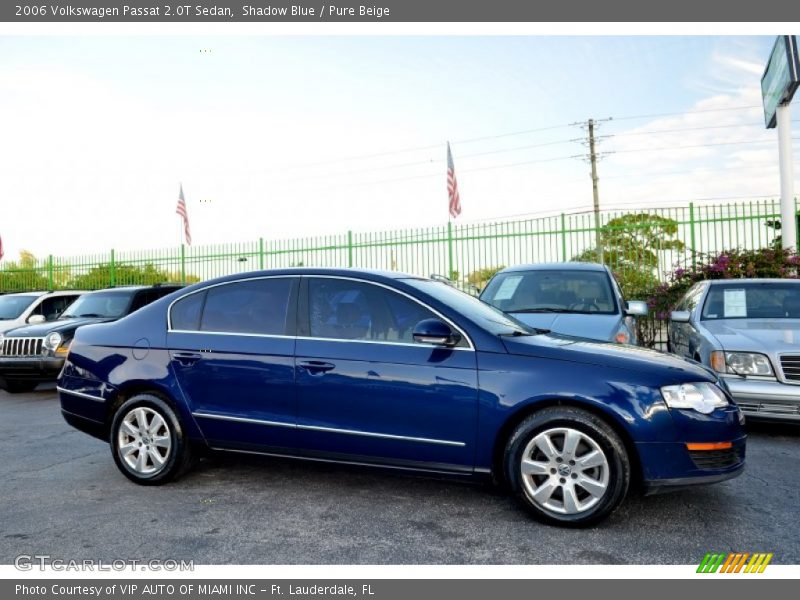 Shadow Blue / Pure Beige 2006 Volkswagen Passat 2.0T Sedan