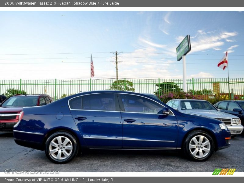 Shadow Blue / Pure Beige 2006 Volkswagen Passat 2.0T Sedan