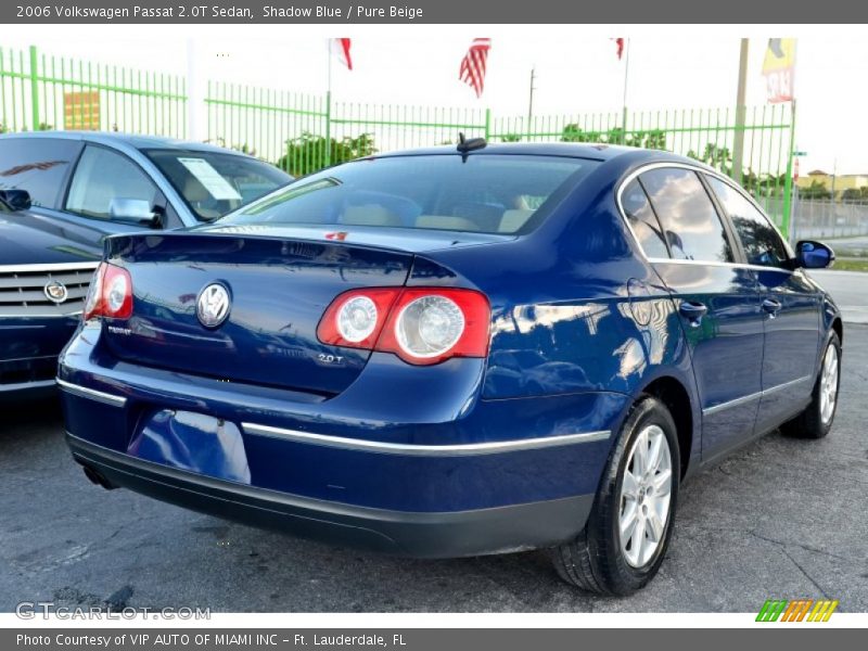Shadow Blue / Pure Beige 2006 Volkswagen Passat 2.0T Sedan