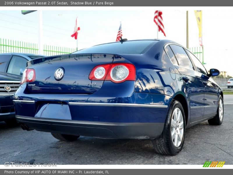 Shadow Blue / Pure Beige 2006 Volkswagen Passat 2.0T Sedan