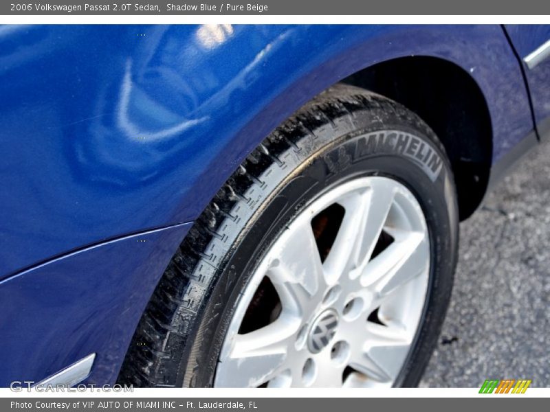 Shadow Blue / Pure Beige 2006 Volkswagen Passat 2.0T Sedan