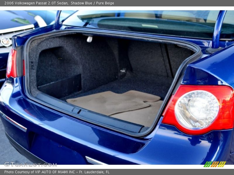Shadow Blue / Pure Beige 2006 Volkswagen Passat 2.0T Sedan