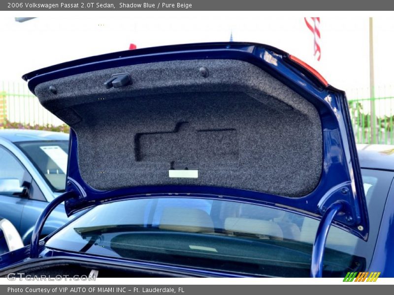 Shadow Blue / Pure Beige 2006 Volkswagen Passat 2.0T Sedan