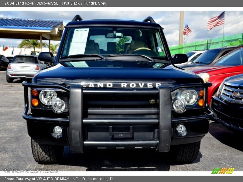 Java Black / Tundra Grey 2004 Land Rover Discovery SE