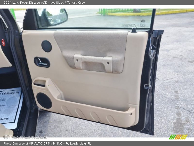 Java Black / Tundra Grey 2004 Land Rover Discovery SE