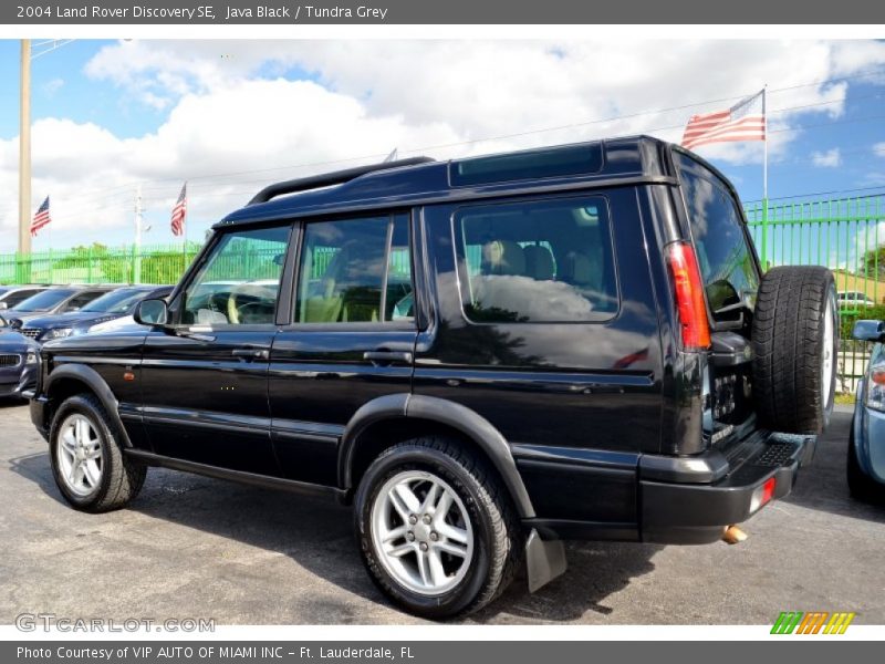 Java Black / Tundra Grey 2004 Land Rover Discovery SE