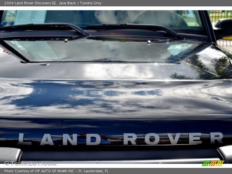 Java Black / Tundra Grey 2004 Land Rover Discovery SE