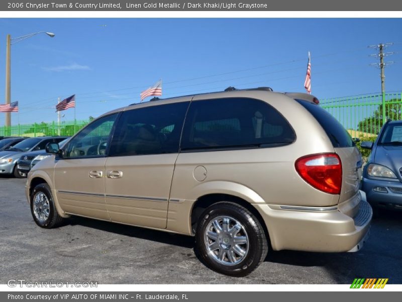 Linen Gold Metallic / Dark Khaki/Light Graystone 2006 Chrysler Town & Country Limited