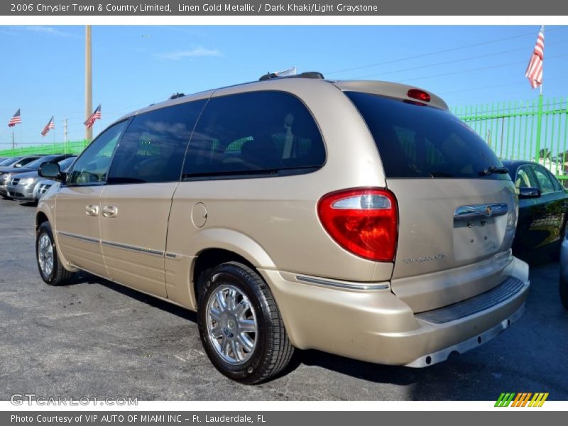 Linen Gold Metallic / Dark Khaki/Light Graystone 2006 Chrysler Town & Country Limited