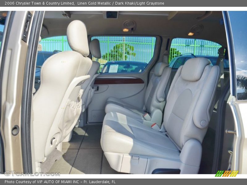 Linen Gold Metallic / Dark Khaki/Light Graystone 2006 Chrysler Town & Country Limited
