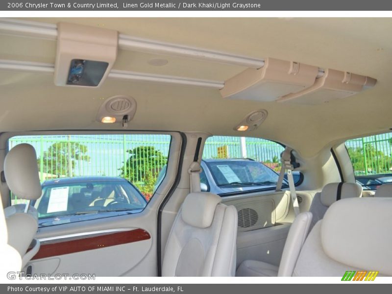 Linen Gold Metallic / Dark Khaki/Light Graystone 2006 Chrysler Town & Country Limited