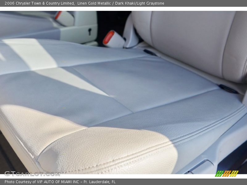 Linen Gold Metallic / Dark Khaki/Light Graystone 2006 Chrysler Town & Country Limited