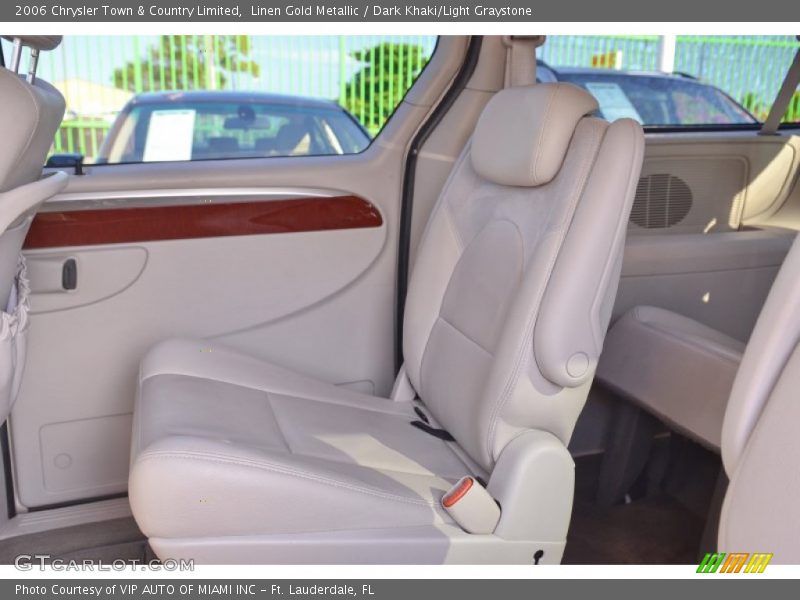 Linen Gold Metallic / Dark Khaki/Light Graystone 2006 Chrysler Town & Country Limited