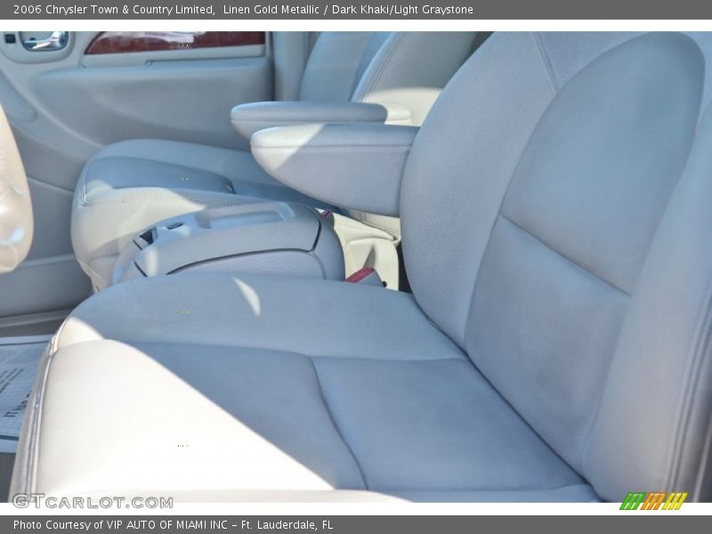 Linen Gold Metallic / Dark Khaki/Light Graystone 2006 Chrysler Town & Country Limited