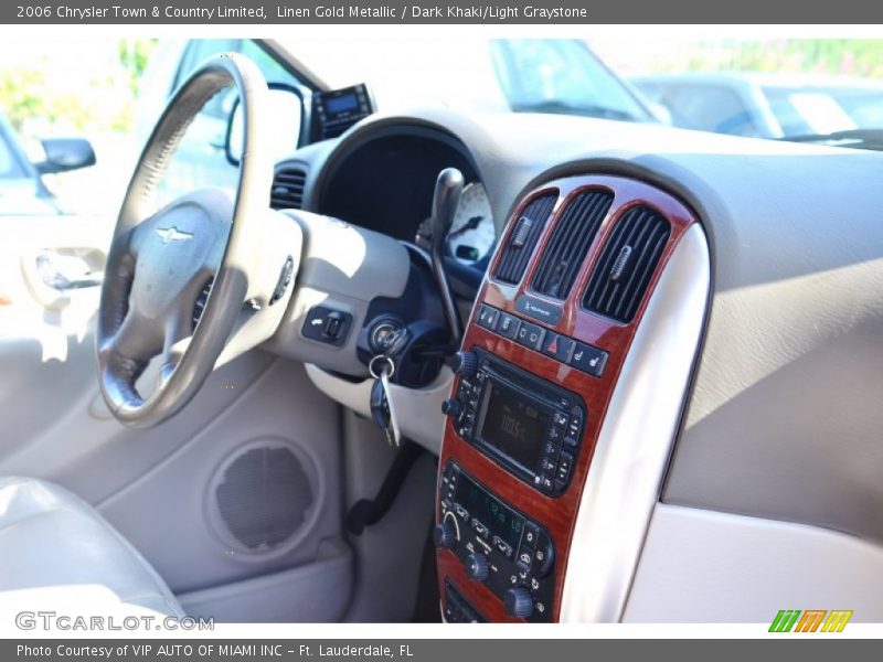 Linen Gold Metallic / Dark Khaki/Light Graystone 2006 Chrysler Town & Country Limited