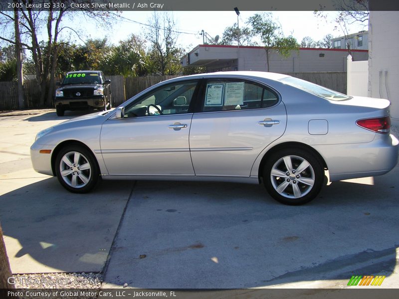 Classic Silver Metallic / Ash Gray 2005 Lexus ES 330