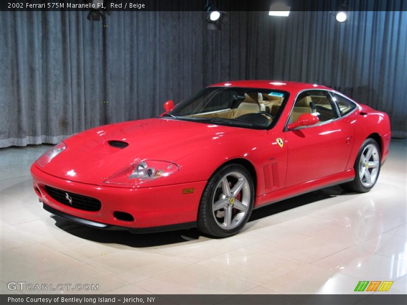 Red / Beige 2002 Ferrari 575M Maranello F1