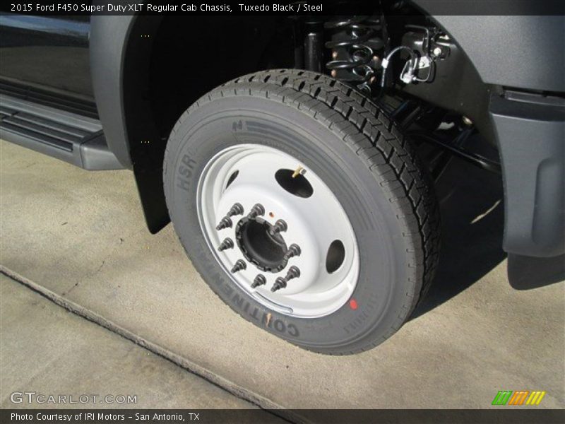 Tuxedo Black / Steel 2015 Ford F450 Super Duty XLT Regular Cab Chassis