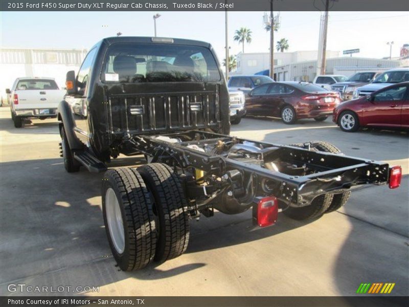 Tuxedo Black / Steel 2015 Ford F450 Super Duty XLT Regular Cab Chassis