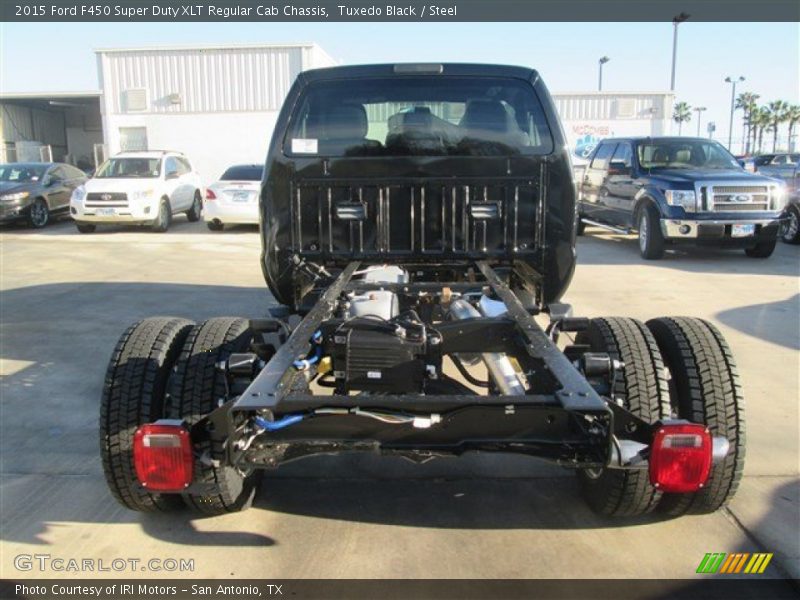 Tuxedo Black / Steel 2015 Ford F450 Super Duty XLT Regular Cab Chassis