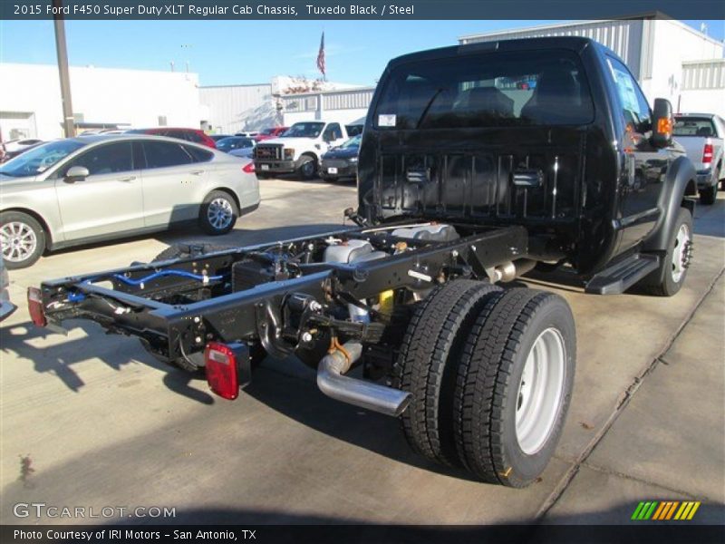 Tuxedo Black / Steel 2015 Ford F450 Super Duty XLT Regular Cab Chassis
