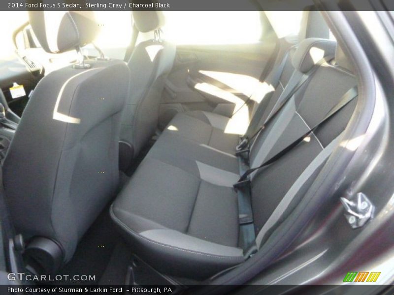 Sterling Gray / Charcoal Black 2014 Ford Focus S Sedan