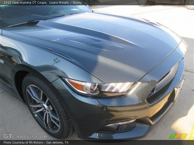 Guard Metallic / Ebony 2015 Ford Mustang GT Coupe
